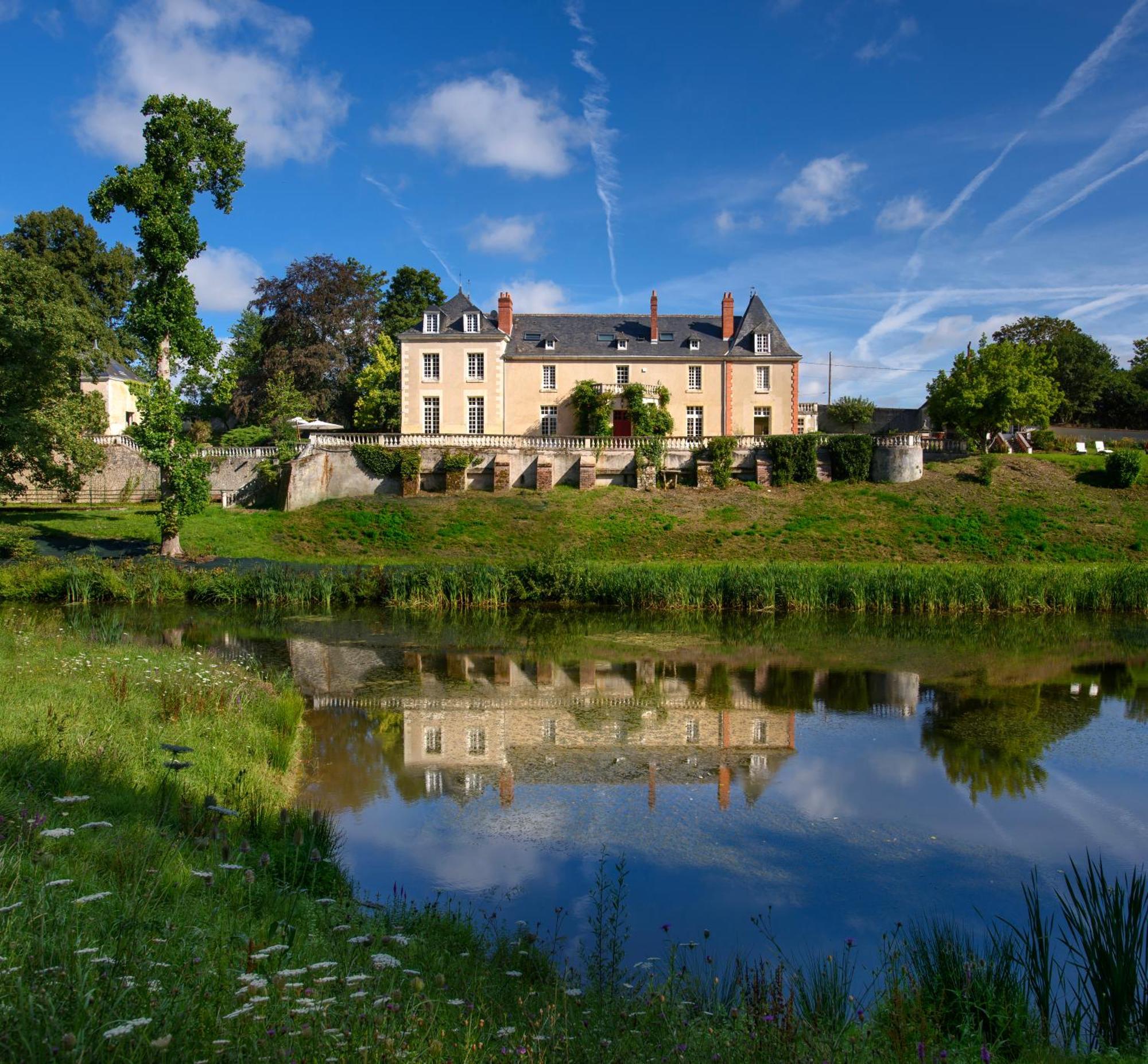 Chateau De La Huberdiere Nazelles-Negron Bagian luar foto