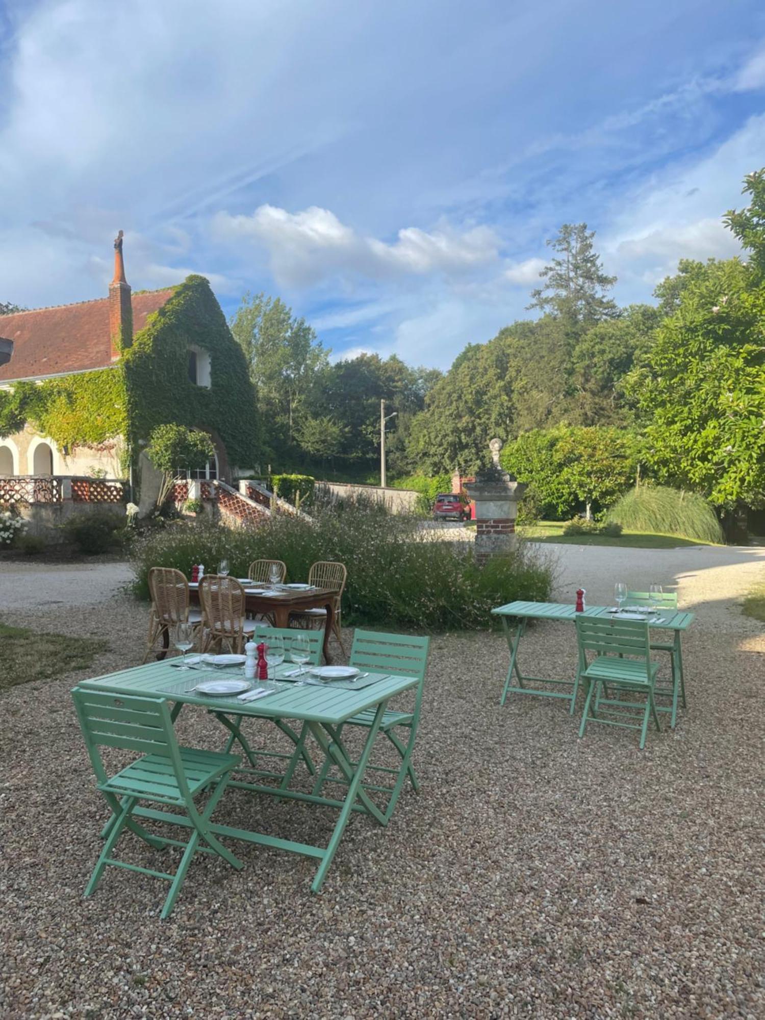 Chateau De La Huberdiere Nazelles-Negron Bagian luar foto