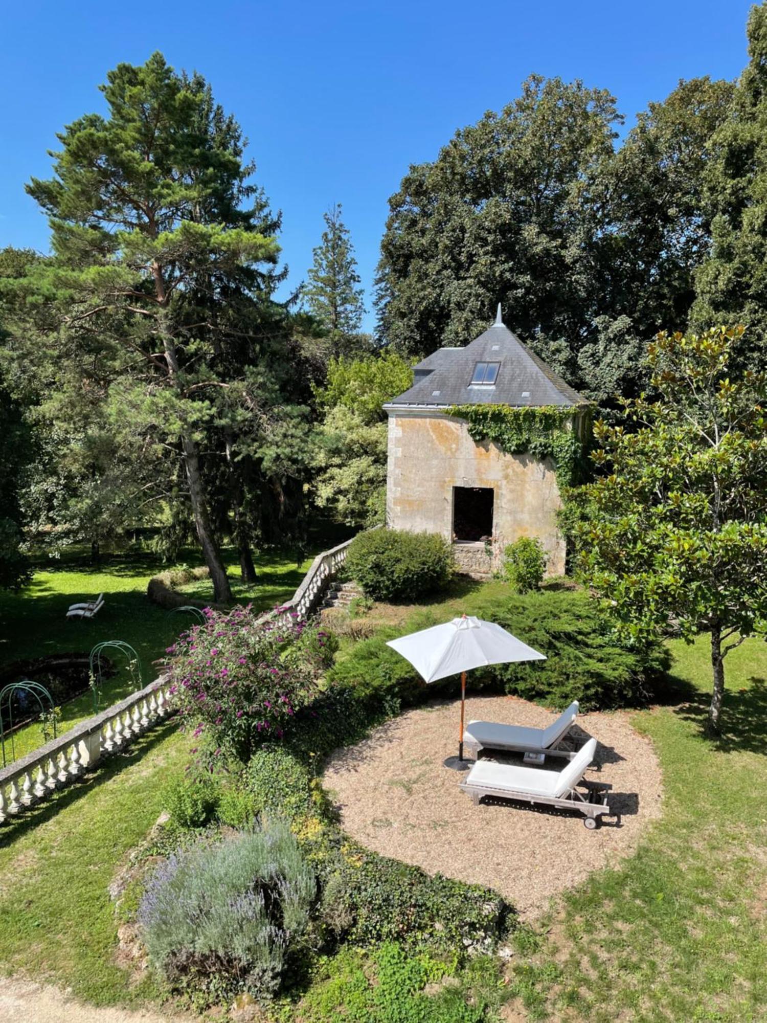 Chateau De La Huberdiere Nazelles-Negron Bagian luar foto